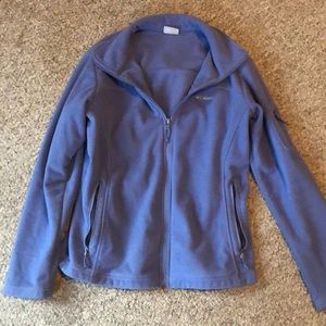 Ladies Columbia fleece zip up